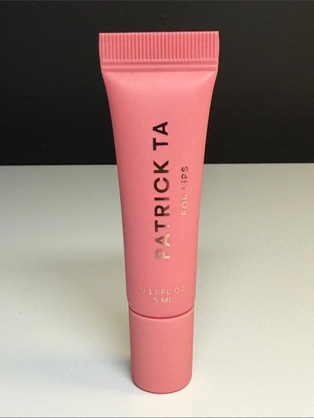 Patrick Ta For Lips Tinted Lip Oil Balm - Pink Salted Caramel, new/unused